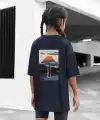Çocuk Unisex Baskılı T-Shirt - Siyah