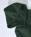 Erkek 3 İplik Pamuklu Kapüşonlu Kanguru Cepli Sweatshirt Hoodie -  Koyu Yeşil