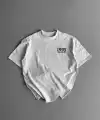 Erkek Baskılı T-Shirt Kısa Kol Bisiklet Yaka Regular Fit Yazlık Tişört -  Beyaz