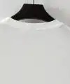 Erkek Baskılı T-Shirt Kısa Kol Bisiklet Yaka Regular Fit Yazlık Tişört - Beyaz