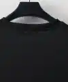 Erkek Baskılı T-Shirt Kısa Kol Bisiklet Yaka Regular Fit Yazlık Tişört - Siyah