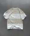 Erkek  Kısa kol  Bisiklet Yaka Parçalı T-Shirt - Bej