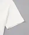 Erkek Kısa Kol Yazlık Tişört Bisiklet Yaka Baskılı Oversize T-Shirt - Beyaz