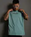 Erkek Oversize Tişört Golf GTI Retro Araba Baskılı T-shirt - Mint Yeşili
