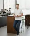 Erkek Polo Yaka Düğmeli Pike Kumaş Tişört Regular Fit Kısa Kol T-Shirt - Beyaz