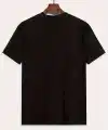 Erkek Tişört Araba Baskılı Kısa kol t-shirt - Siyah