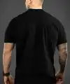 Erkek Tişört Araba Baskılı Kısa kol t-shirt - Siyah