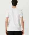 ERKEK  Tişört Basic Bisiklet Yaka Regular Kısa kol T-Shirt - Beyaz
