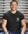Erkek Tişort  Bisiklet Yaka Baskılı Kısa kol T-Shirt - Siyah