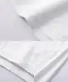 Erkek Tişört Bisiklet Yaka Kore sevimli ayı baskı Kısa Kol T-Shirt  - Beyaz