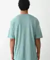 Erkek Tişört Düz Basic Penye Yazlık Bisiklet Yaka Kısa Kol T-Shirt - Mint Yeşili
