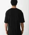 Erkek Tişört Düz Basic Penye Yazlık Bisiklet Yaka Kısa Kol T-Shirt - Siyah