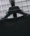 Erkek Tişört FUTRE Baskılı Kısa Kol Bisiklet Yaka T-shirt - Siyah