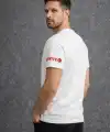 Erkek TÜRKİYE Ay Yıldız Baskılı 10 Numara Forma Tişört Taraftar T-Shirt - Beyaz