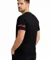 Erkek TÜRKİYE Ay Yıldız Baskılı 10 Numara Forma Tişört Taraftar T-Shirt - Siyah
