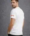 Erkek TÜRKİYE Baskılı Tişört 2026 Dünya Kupası Taraftar Forma T-Shirt - Beyaz