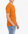 Genç Erkek Çocuk V Yaka Tişört Model - Turuncu