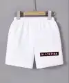 Kadın Beli Lastikli Baskılı Mini Şort - Beyaz