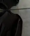 Kadın Bisiklet Yaka 3 İplik Pamuklu Basic SweatShirt - Siyah