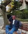 Kadın Jeans Detaylı Cıtcıtlı Ceket Mont - Lacivert
