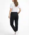 Kadın Jogger Eşofman Altı , Cepli, Paça Lastilkl ,Spor Pantolon - Siyah