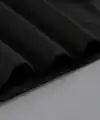 Kadın Kahve Desen Baskılı Tişört Kısa Kol Bisiklet Yaka Oversize T-Shirt - Siyah