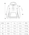 Kadın Kapüşonlu Kanguru Cepli 3 İplik Pamuklu Düz Hoodie Sweatshirt - Bej