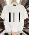 Kadın Kısa Kol Yazlık Tişört Bisiklet Yaka Baskılı Oversize T-Shirt - Beyaz