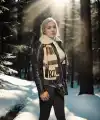 Kadın Premium Doğal Deri Kürk - Siyah