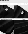 Kadın T-Shirt  GANDHI The Project Baskılı Kısa Kollu tişört - Siyah