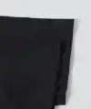 Kadın T-Shirt Ördek Baskılı Bisiklet Yakalı Kısa kol Tişört - Siyah