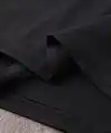 Kadın Tişört Shut Up Baskılı Kısa Kol Bisiklet Yaka T-Shirt - Siyah