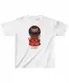 Unisex Çocuk Baskılı T-Shirt - Beyaz