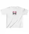 Unisex Çocuk Baskılı T-Shirt - Beyaz