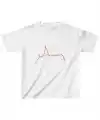 Unisex Çocuk Baskılı T-Shirt - Beyaz