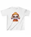Unisex Çocuk Baskılı T-Shirt - Beyaz