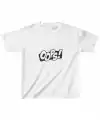Unisex Çocuk Baskılı T-Shirt - Beyaz