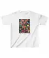 Unisex Çocuk Baskılı T-Shirt - Beyaz