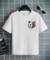 Unisex Çocuk Baskılı T-Shirt - Beyaz