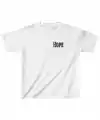 Unisex Çocuk Baskılı T-Shirt - Beyaz