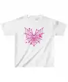 Unisex Çocuk Baskılı T-Shirt - Beyaz