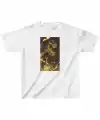 Unisex Çocuk Baskılı T-Shirt - Beyaz