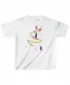Unisex Çocuk Baskılı T-Shirt - Beyaz
