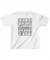 Unisex Çocuk Baskılı T-Shirt - Beyaz