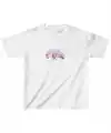 Unisex Çocuk Baskılı T-Shirt - Beyaz