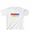 Unisex Çocuk Baskılı T-Shirt - Beyaz