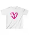 Unisex Çocuk Baskılı T-Shirt - Beyaz