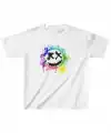 Unisex Çocuk Baskılı T-Shirt - Beyaz