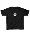 Unisex Çocuk Baskılı T-Shirt - Siyah