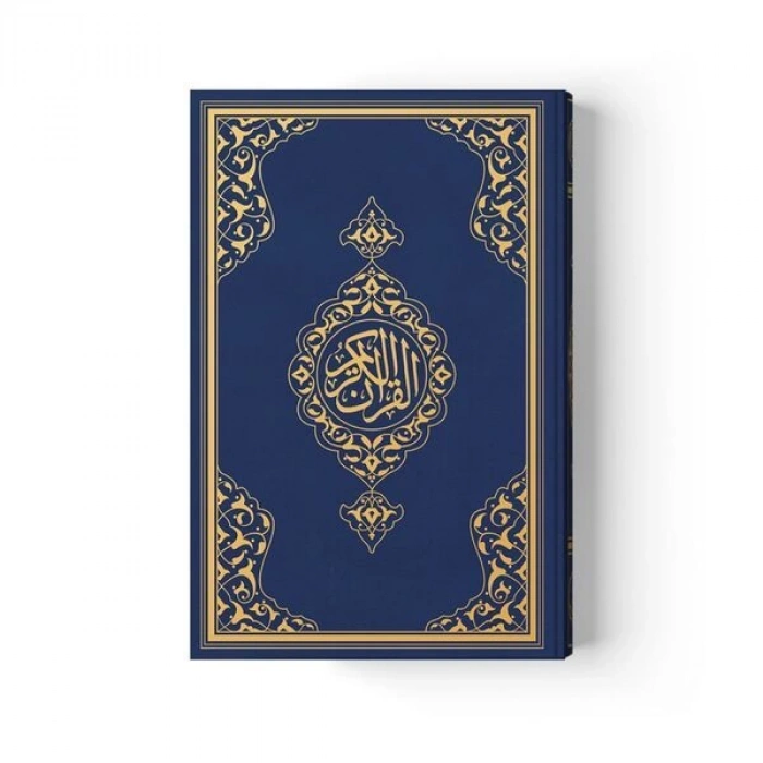 2 Renkli Çanta Boy KurAn-I Kerim (Miklepsiz) Lacivert